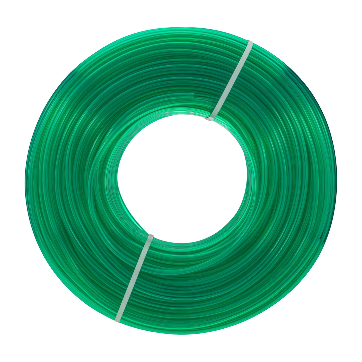 PVC Semi-Transparent Pipe Green 4mm x 6mm