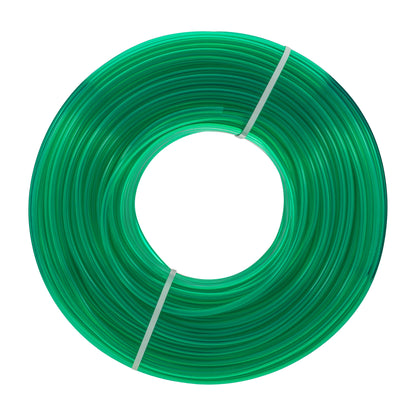 PVC Semi-Transparent Pipe Green 4mm x 6mm