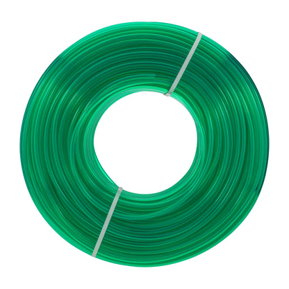 PVC Semi-Transparent Pipe Green 10mm x 13mm