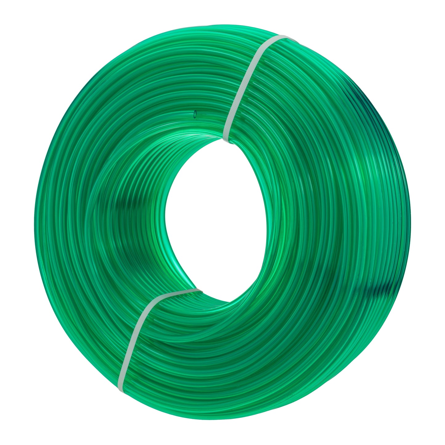 PVC Semi-Transparent Pipe Green 4mm x 6mm