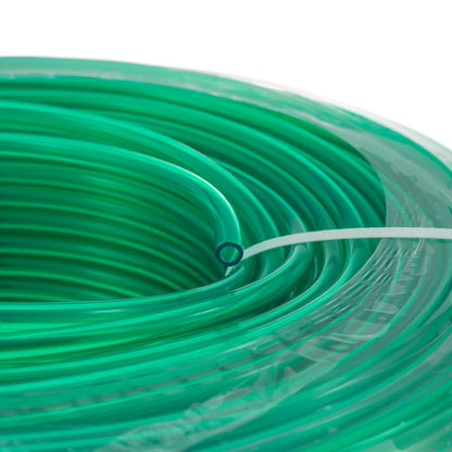 PVC Semi-Transparent Pipe Green 16mm x 20mm
