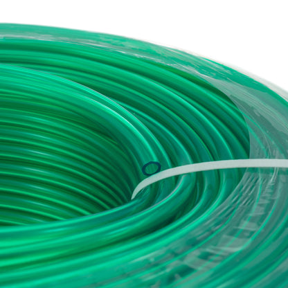 PVC Semi-Transparent Pipe Green 4mm x 6mm