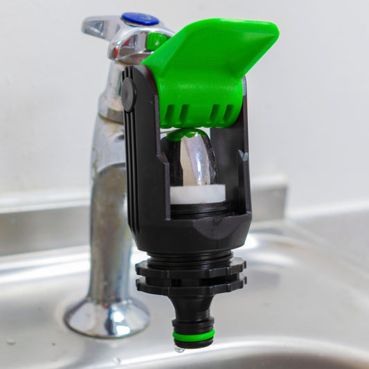Non-Branded Green Adapter for Kitchen Tap