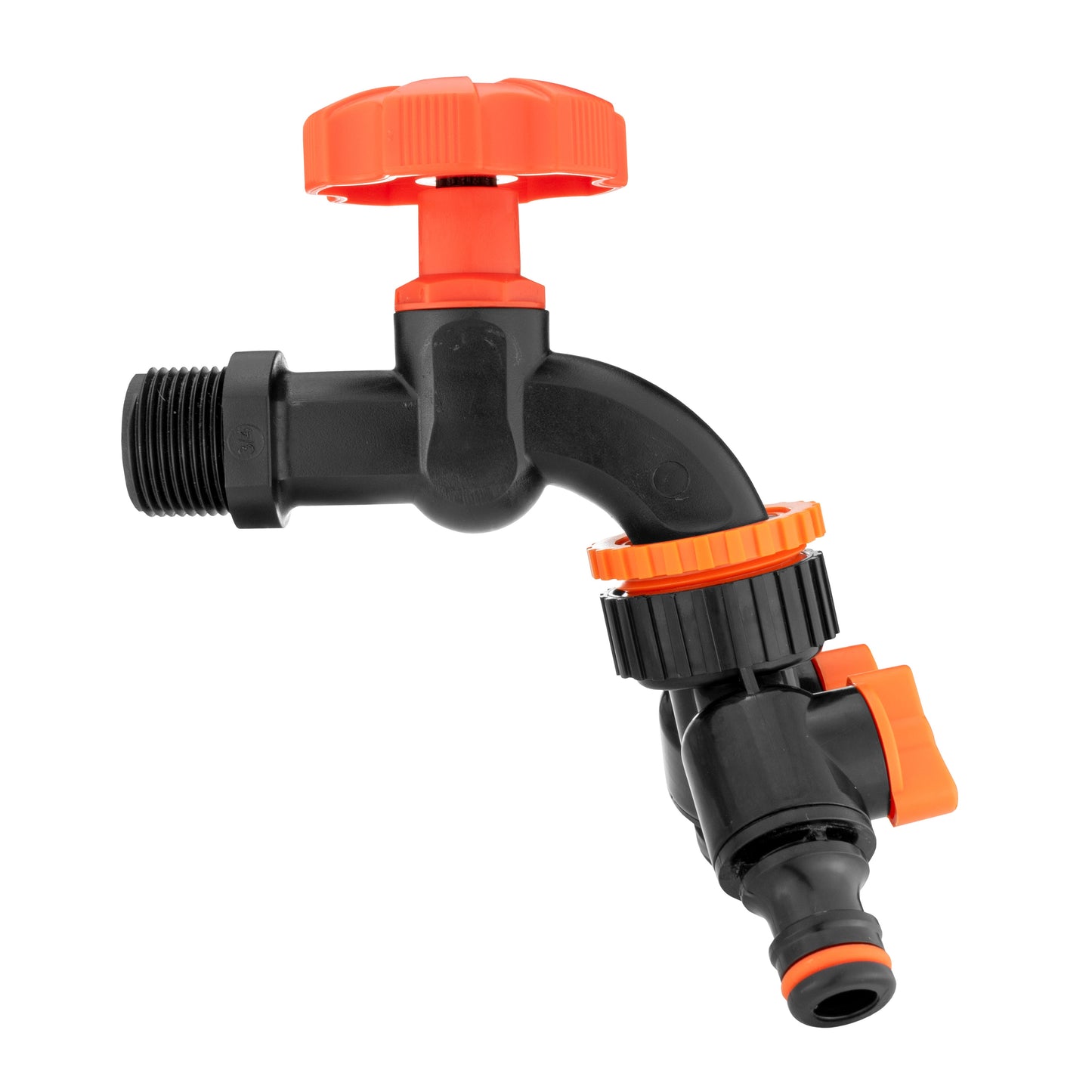 3/4’’ Water Butt Set with Black PP Tap, Tap Splitter and Drill Bit
