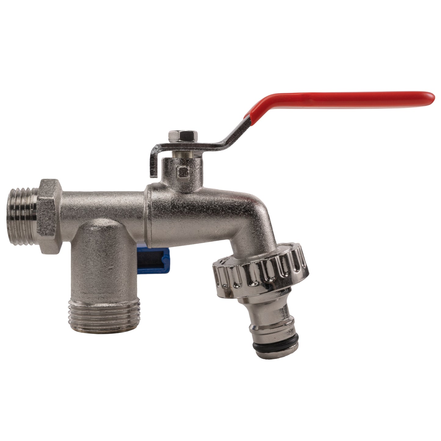 ½” BSP Male Inlet Dual Outlet Garden Tap