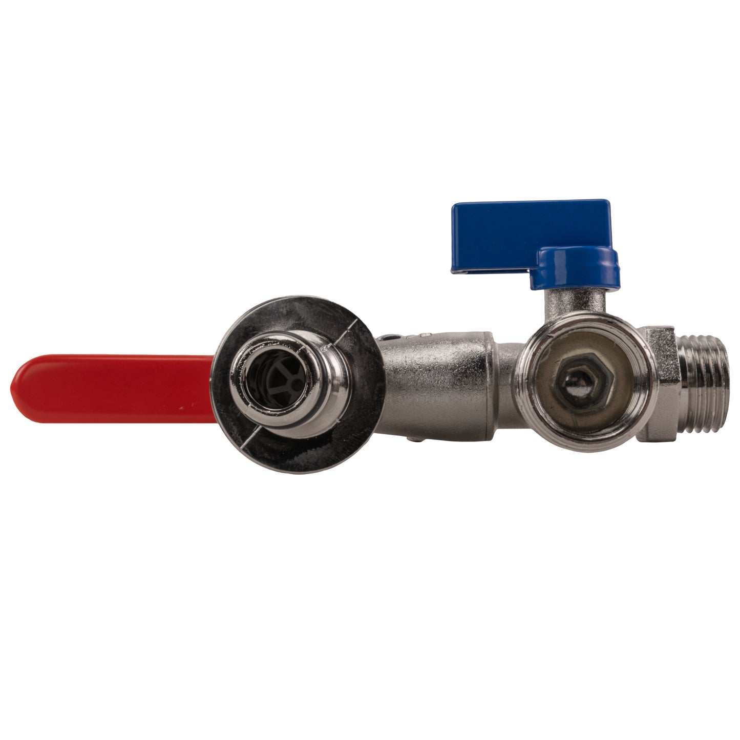 ½” BSP Male Inlet Dual Outlet Garden Tap