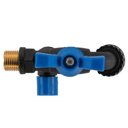 1/2" BSP Male Garden Bib Tap with Double Outlet
