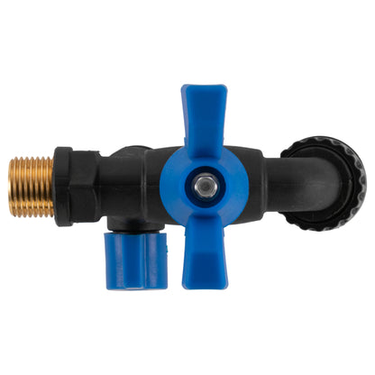 1/2" BSP Male Garden Bib Tap with Double Outlet