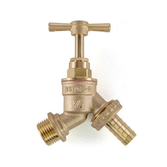 1/2" BSP Male Brass Garden Tap