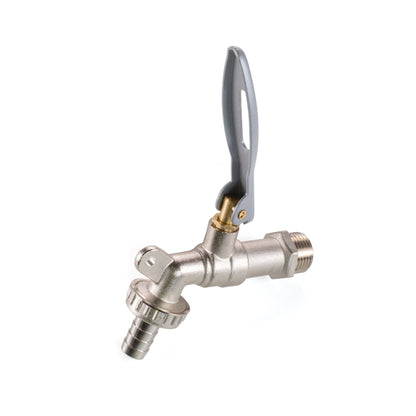 IBC Adapter 2" S60X6 to 1/2" BSP with Lever Tap, Hose Barb & Locking Handle