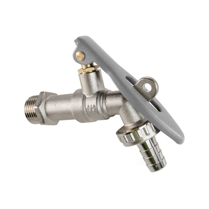 1/2″ Water Butt Set with Hose Barb Lever Tap and Locking Handle