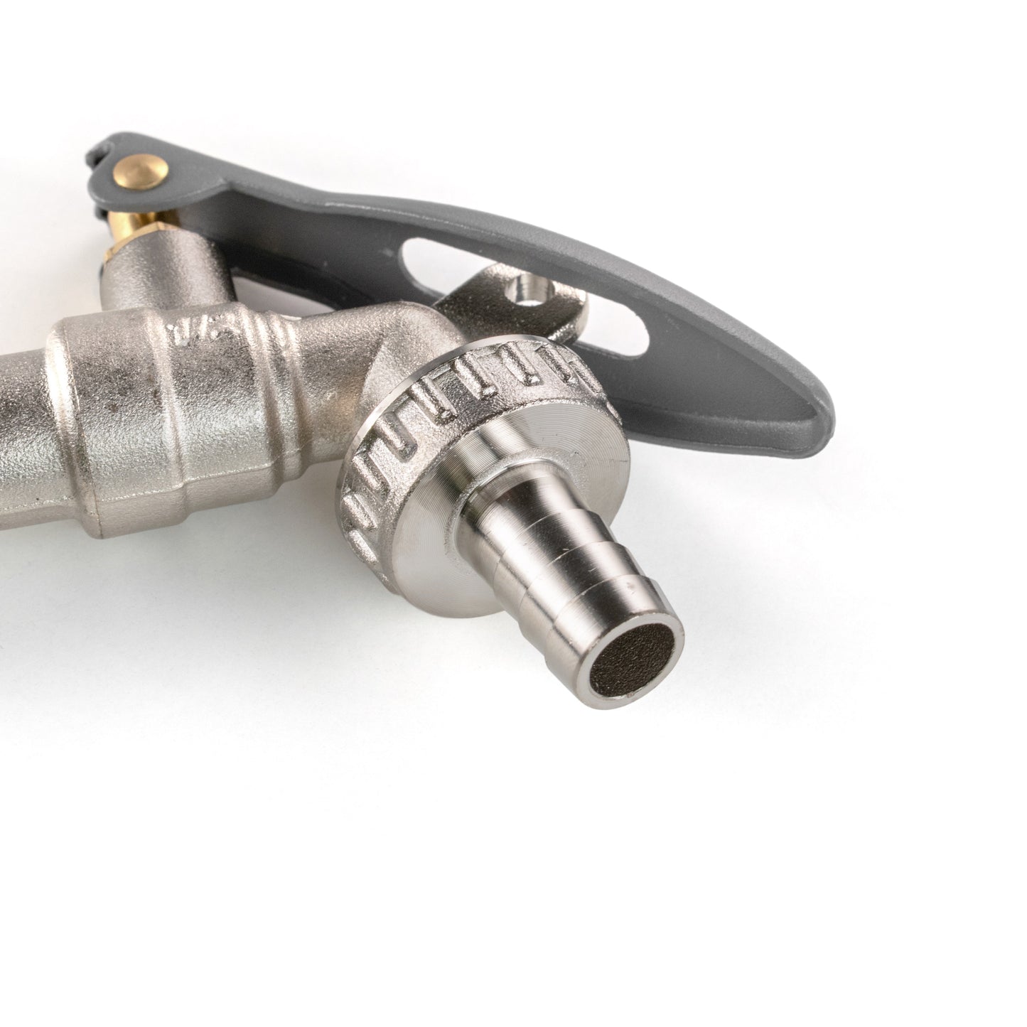 IBC Adapter 2" S60X6 to 1/2" BSP with Lever Tap, Hose Barb & Locking Handle