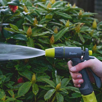 Lime Adjustable Spray Pattern Garden Hose Gun