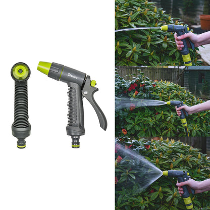 Lime Adjustable Spray Pattern Garden Hose Gun