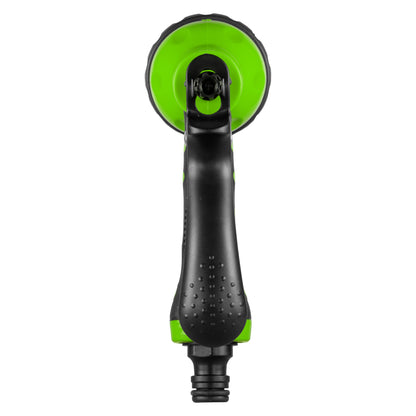 Cost Wise Hose Gun Water Sprayer with Adjustable 8-Pattern Nozzle, Green