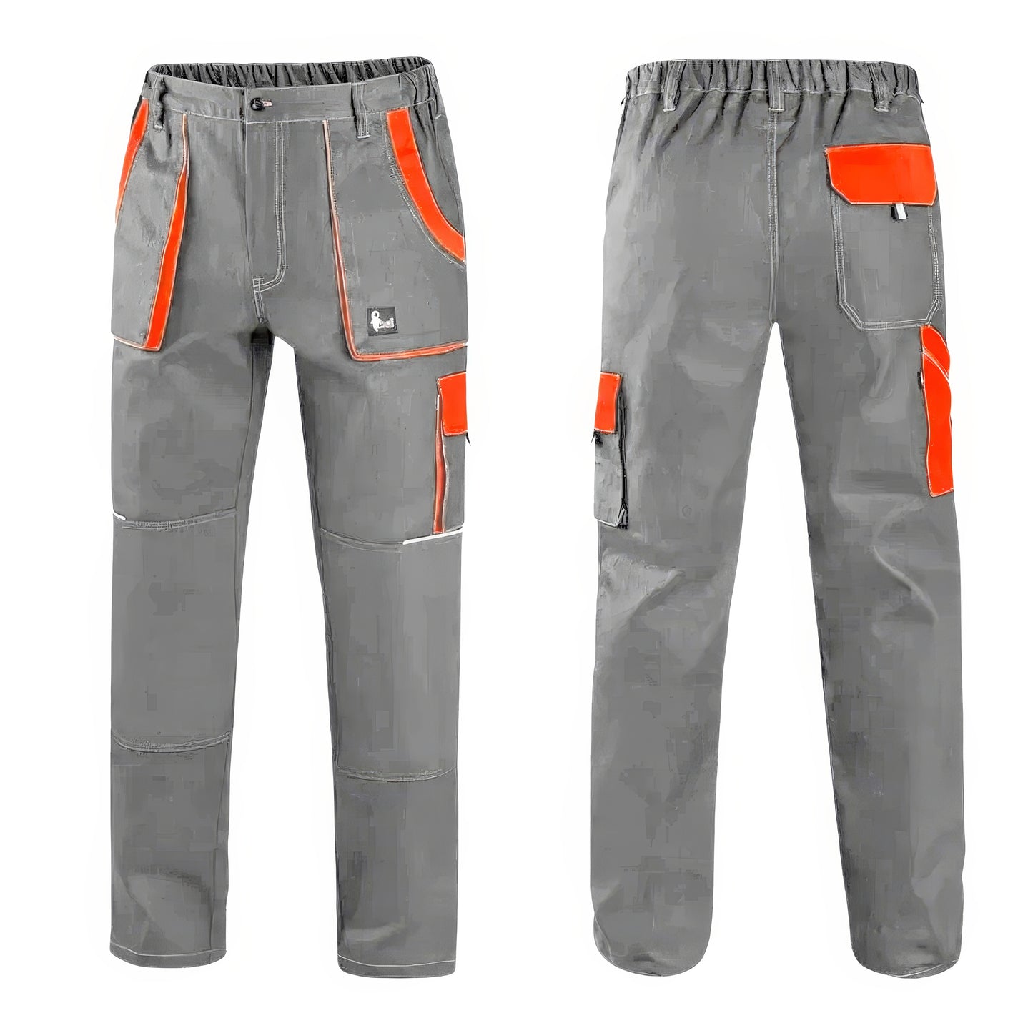 CXS LUXY Work Trousers JOSEF Mens Cotton Cargo Workwear Pants Reinforced Knees