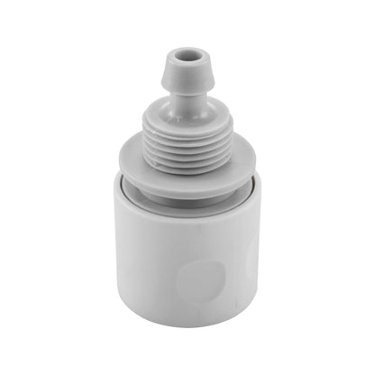 10mm Hose End Connector – Female Fitting, White/Grey