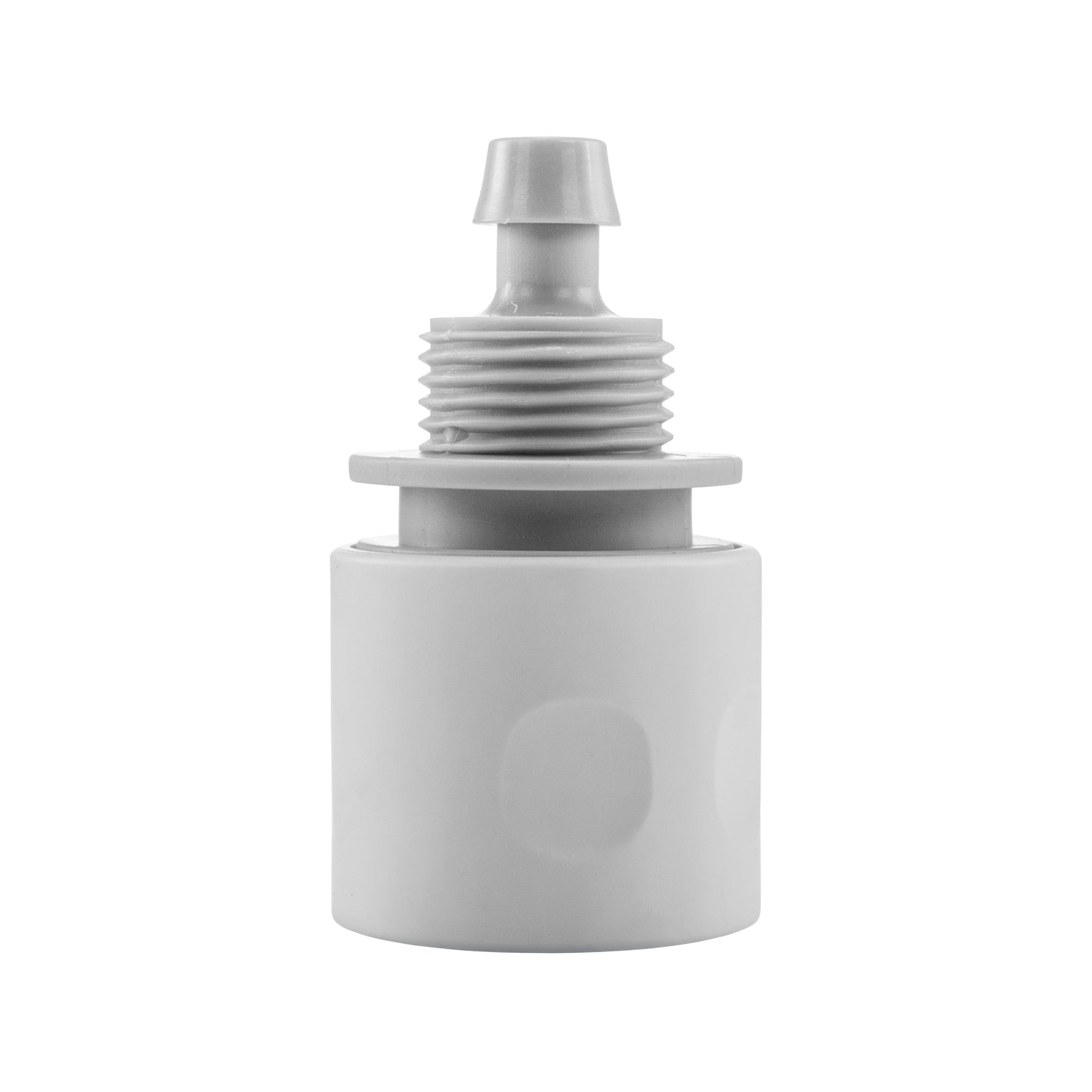 10mm Hose End Connector – Female Fitting, White/Grey