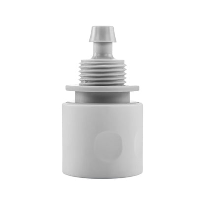 10mm Hose End Connector – Female Fitting, White/Grey
