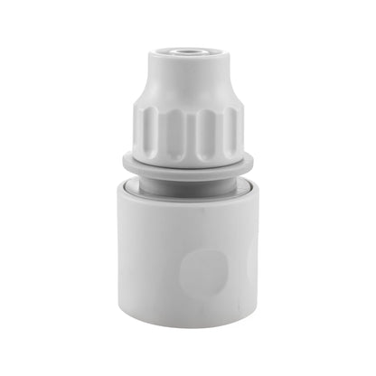 10mm Hose End Connector – Female Fitting, White/Grey