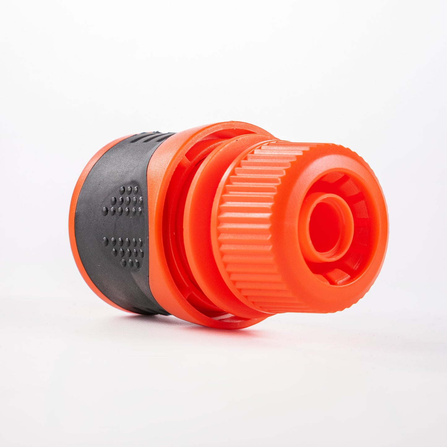 High-Quality Yellow Garden Hose with Orange Locking Connectors