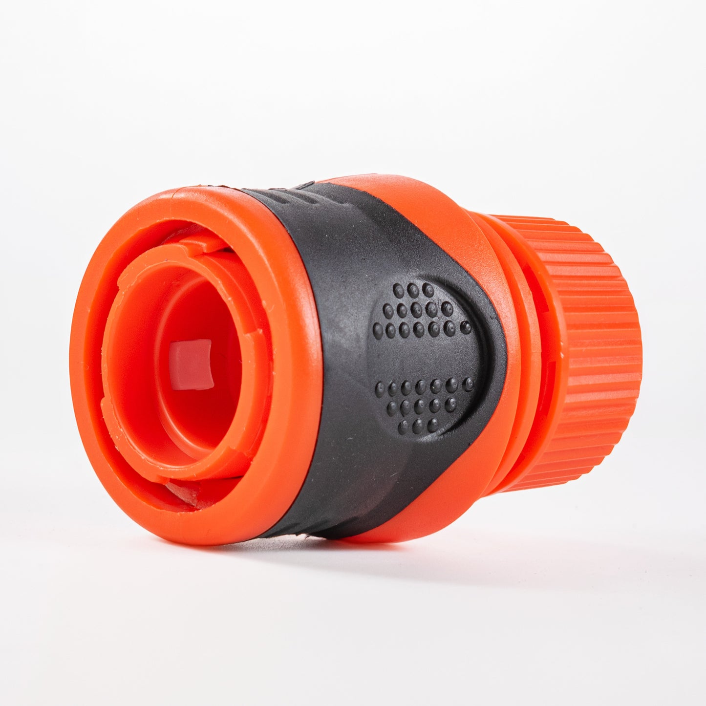High-Quality Yellow Garden Hose with Orange Locking Connectors