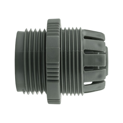 25mm MDPE Wall Flange Set Including 25mm Valve and Direct Hose Connection