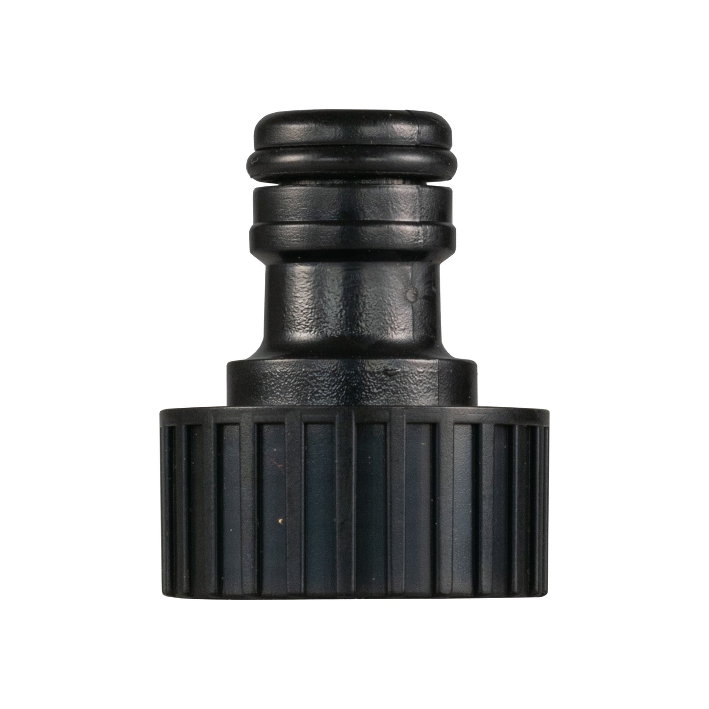 Complete Hose Coupling Set with Nozzle – Red/Black Finish