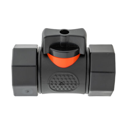 Black 3/4" BSP Female In-Line Soft Touch Valve