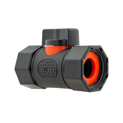 Black 3/4" BSP Female In-Line Soft Touch Valve