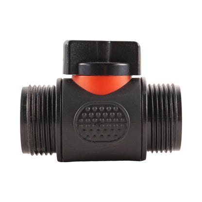 Black 3/4" BSP Male In-Line Soft Touch Valve