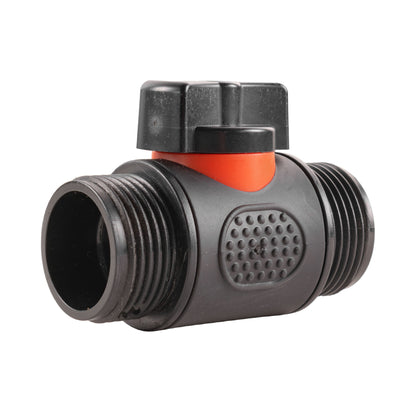 25mm MDPE Wall Flange Set Complete with Valve and Geka Fitting