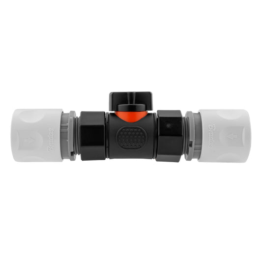 Dual Hose Quick-Connect Set with In-Line BSPF Control Valve