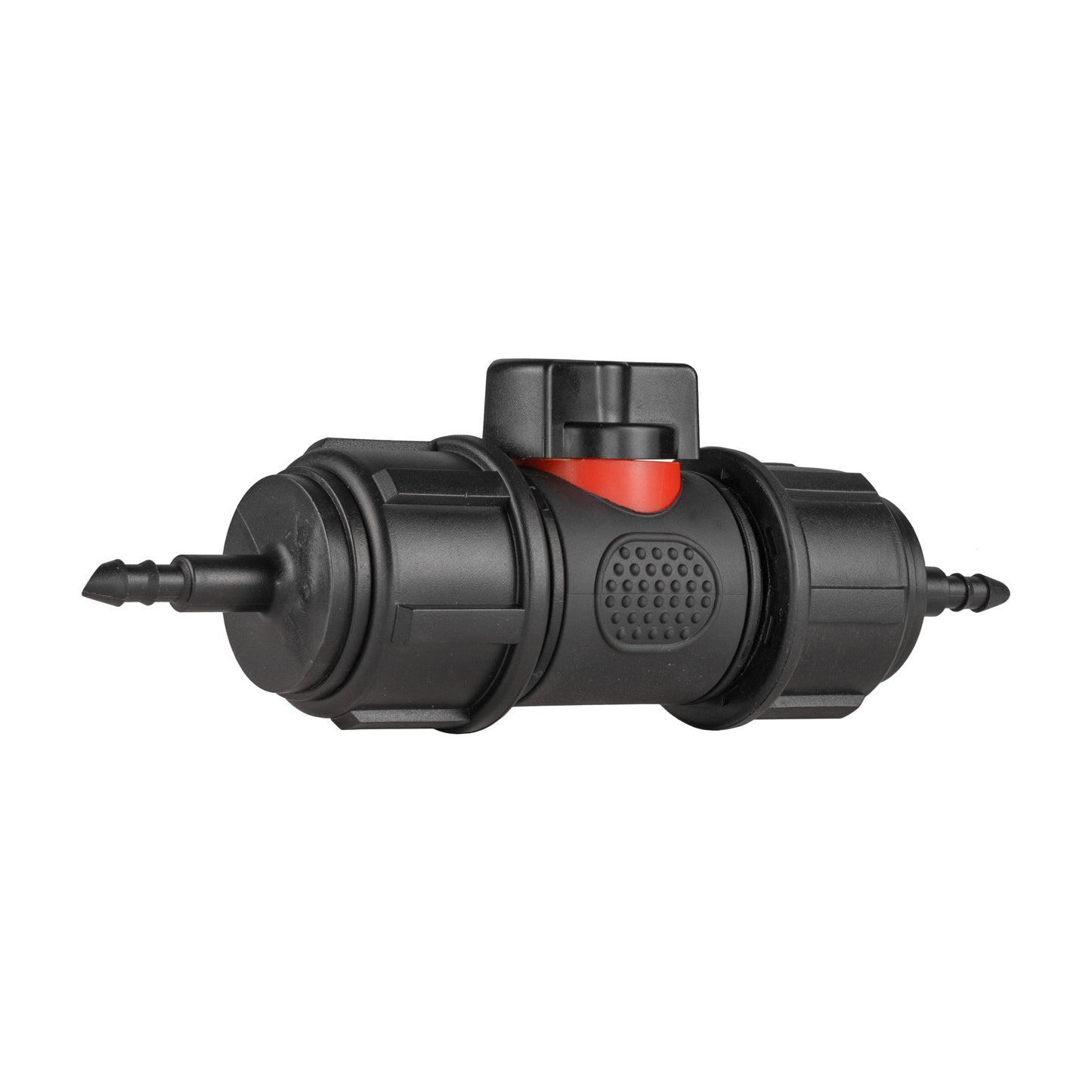 In-Line BSP Male Valve with Dual 4mm Micro Barb Connectors