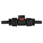 3/4" BSP Male In-Line Valve with Twin 16mm Hose Barb Connectors
