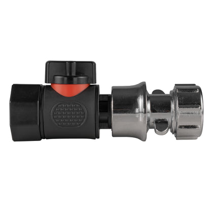 Quick Connect 3/4" BSPF Valve with Zinc Hose Connector