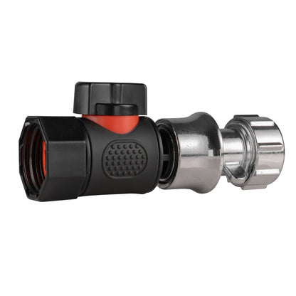 Quick Connect 3/4" BSPF Valve with Zinc Hose Connector