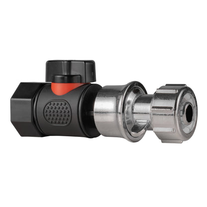 Quick Connect 3/4" BSPF Valve with Zinc Hose Connector