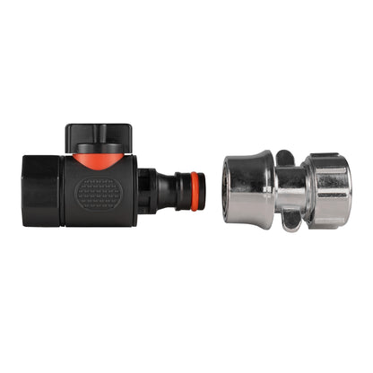 Quick Connect 3/4" BSPF Valve with Zinc Hose Connector