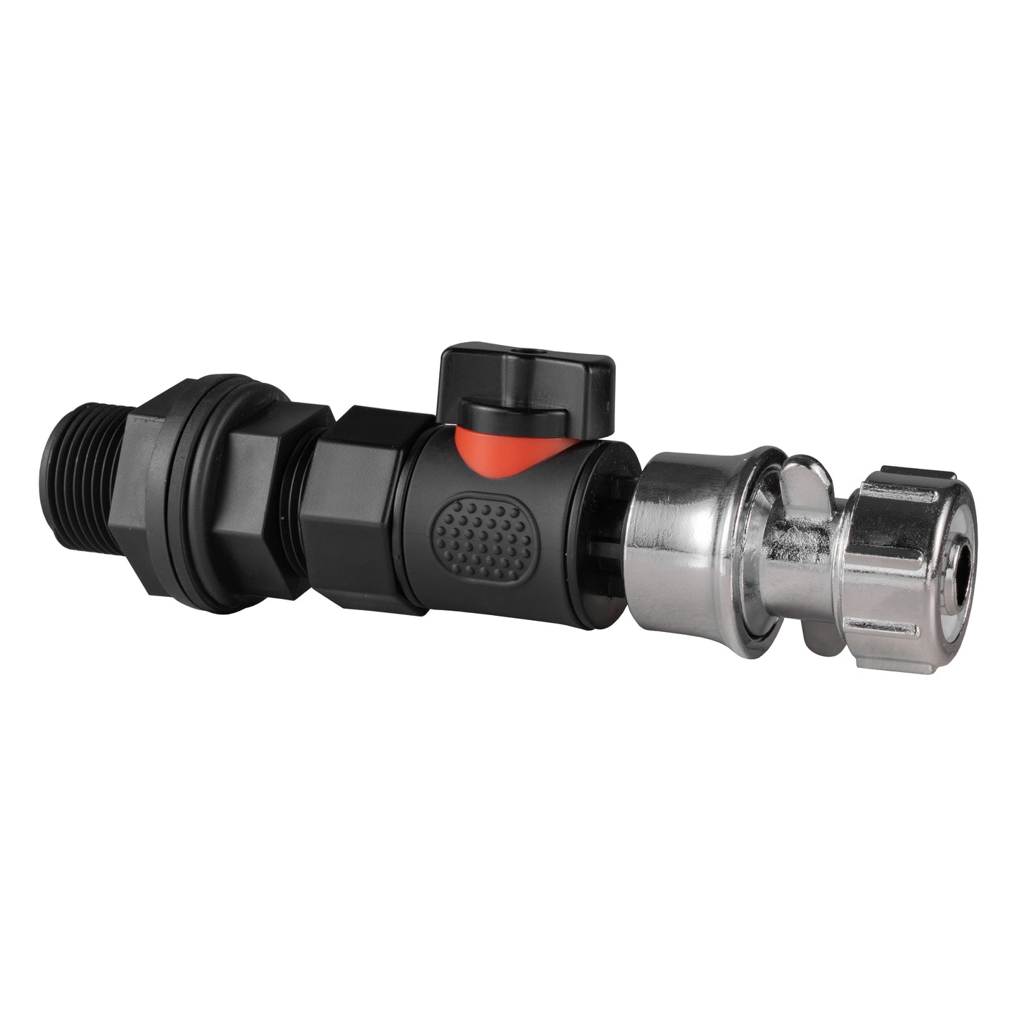 Zinc Hose Connector & Quick Connect Valve for Water Butt – 3/4" BSP to BSPF