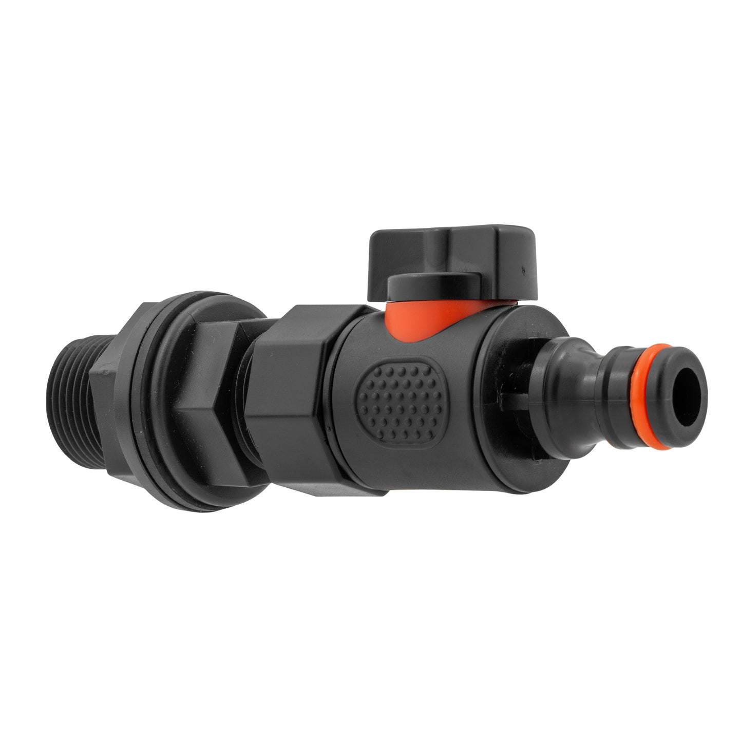 3/4" BSP Water Butt Adapter with Female Thread and Quick-Connect Male Valve