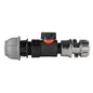 Zinc Hose Connector Kit with 20mm MDPE to 3/4" BSPF Quick Connect Valve