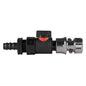 16mm Barb Connector with BSPF Quick Connect Valve & Zinc Hose Fitting