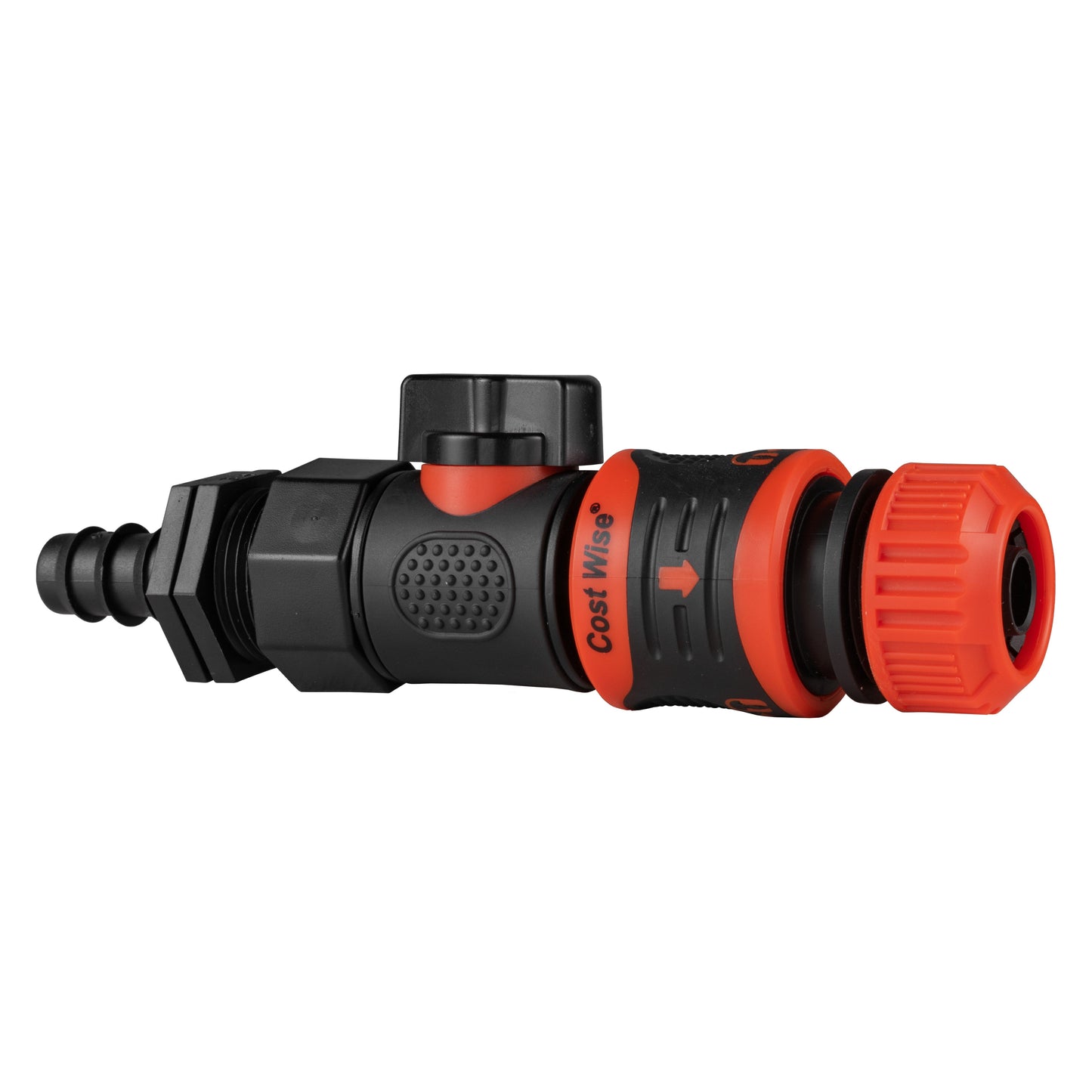 16mm Barbed Connector with BSPF Quick-Lock Valve & Secure Hose Coupler