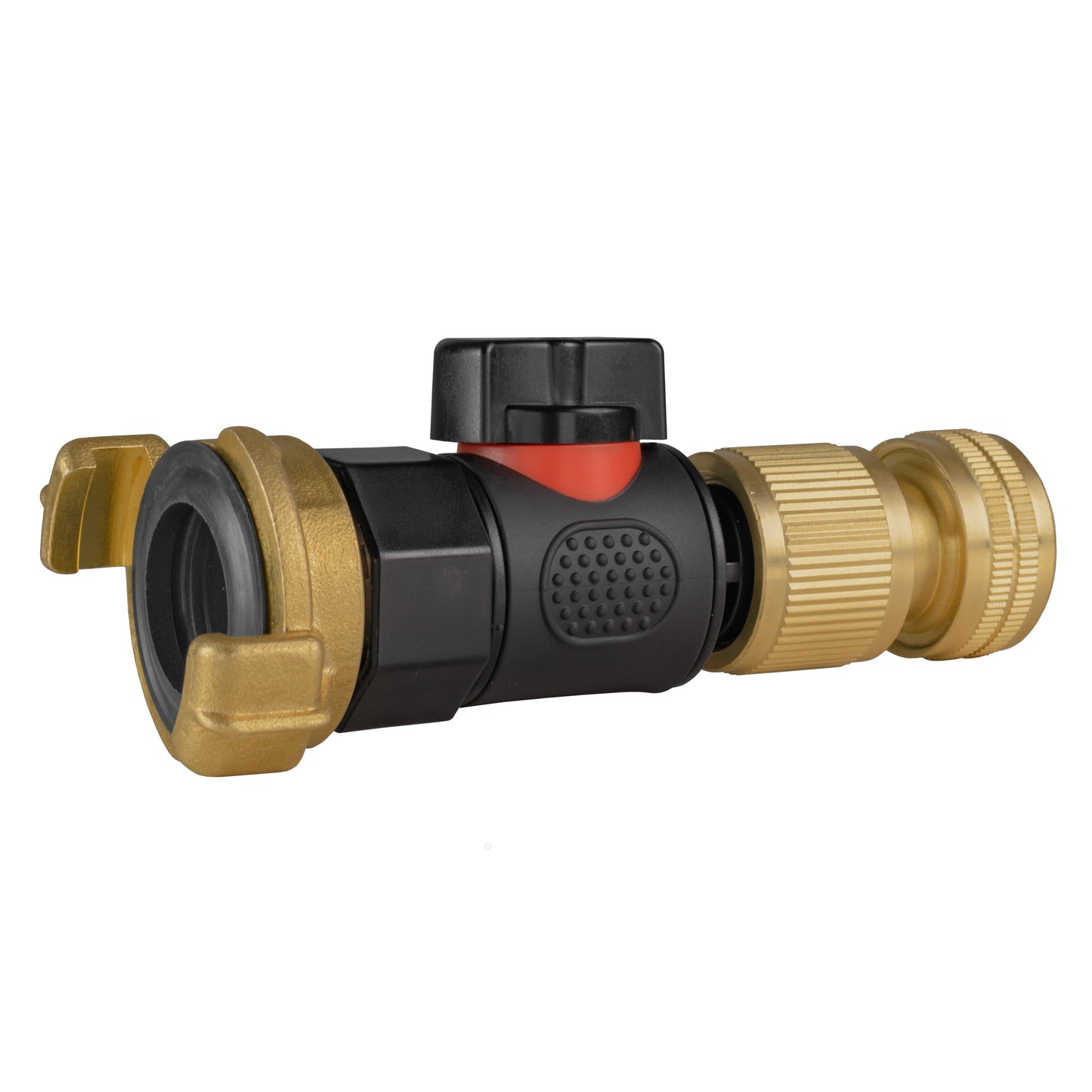 Geka-Type Connector with BSPF Quick Connect Valve & Brass Hose Connector