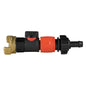 Geka-Type Connector with BSPF Quick Connect Valve & 16mm Barb Hose Connector
