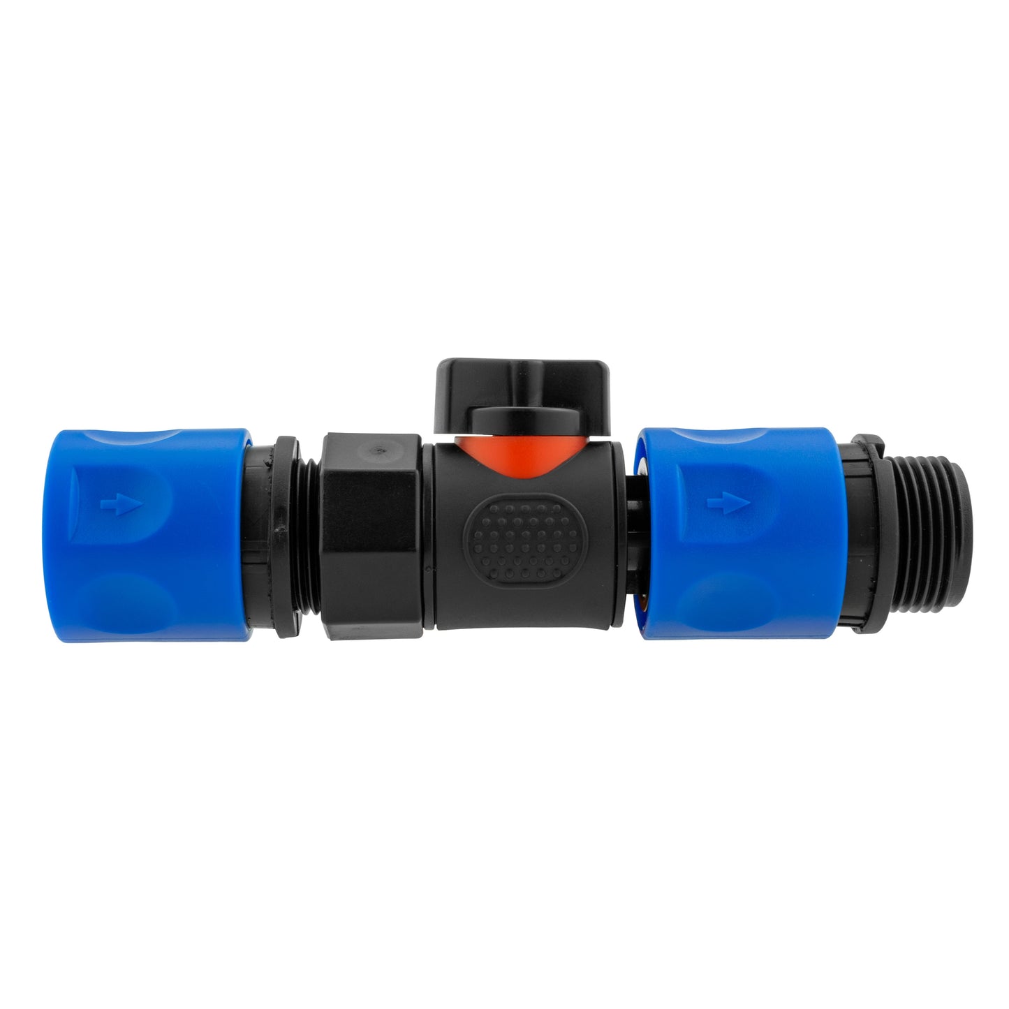 Quick Connect BSPF Male Valve with 2 × ¾" BSPM Hose Connectors