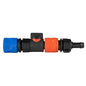 Blue Hose Connector with BSPF Thread – Quick Connect Valve and 16mm Barb Adapter