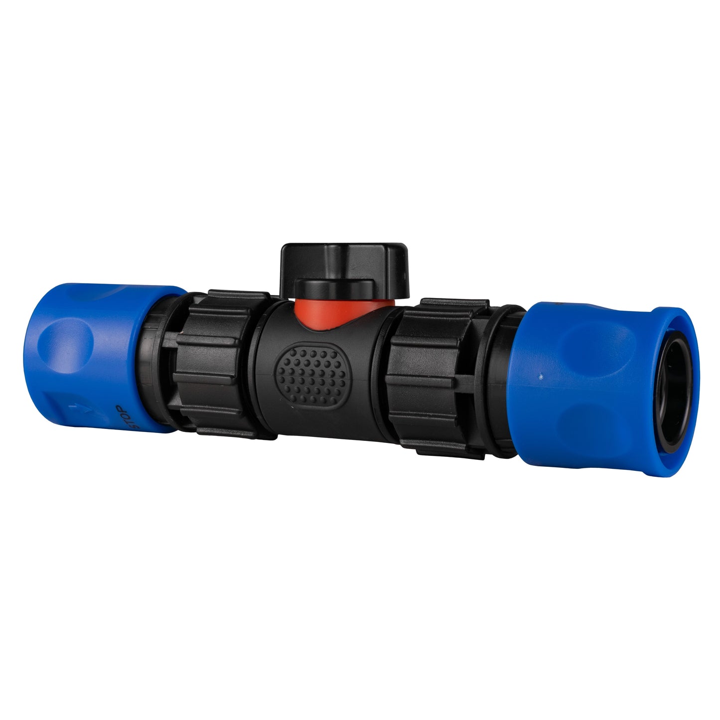 In-Line BSPM Valve with Dual Blue Hose Click Connectors