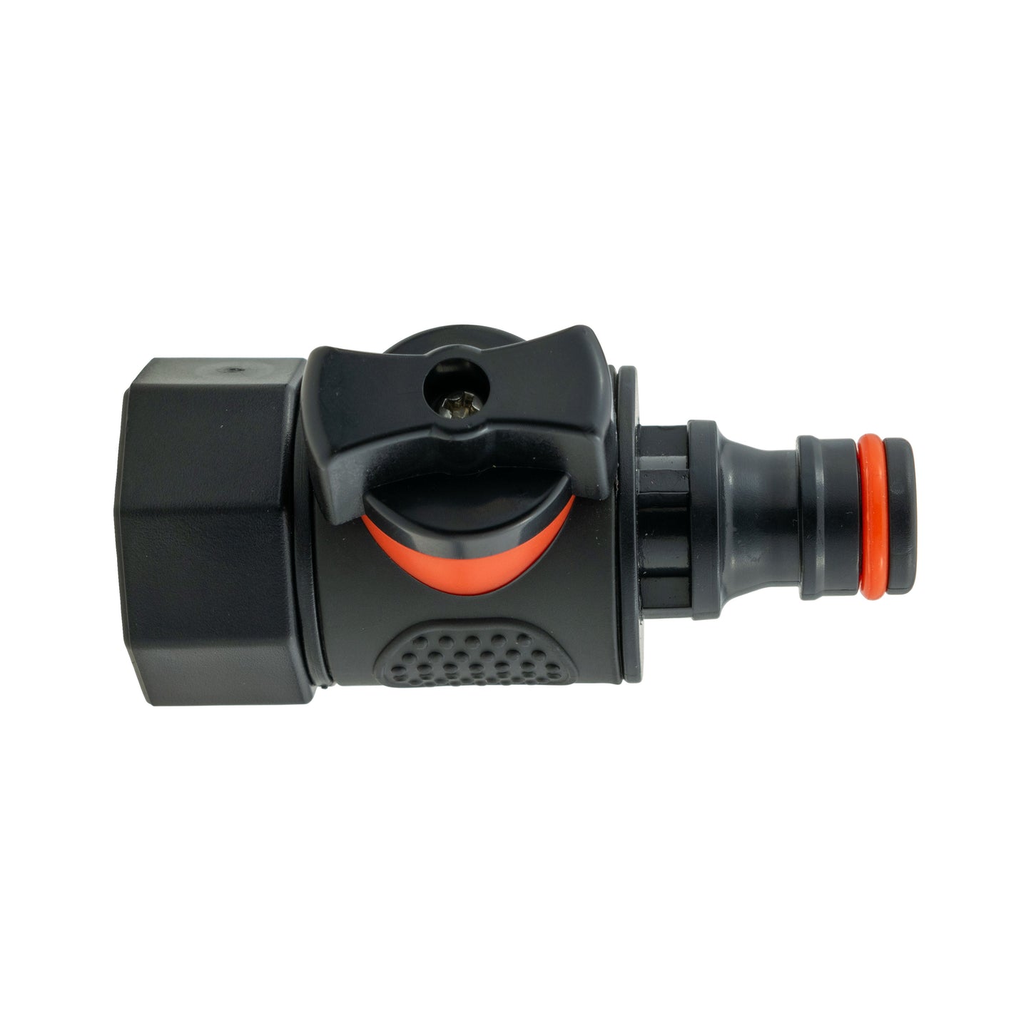 IBC 2” S60X6 Lid with BSPF Thread – Snap-On Male Valve and 16mm Hose Barb Connector Set